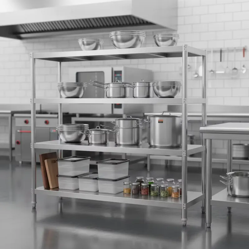 Commercial Kitchen Outlets - Fabrika Satış Mağazası Paslanmaz Çelik Raf