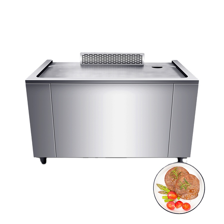 Teppanyaki Grill Table - Yüksek Kaliteli Paslanmaz Çelik Teppanyaki Masası
