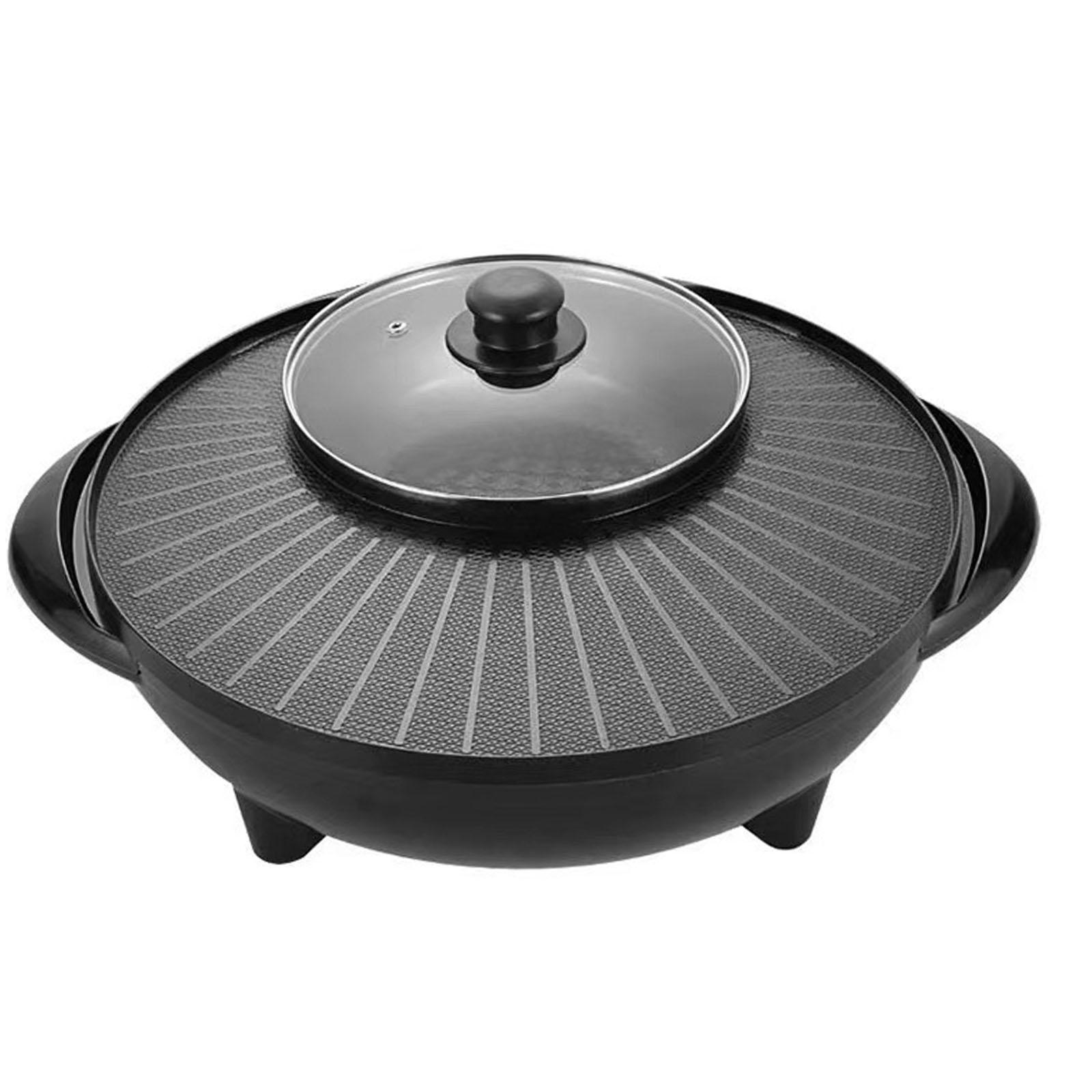 Teppanyaki Grill Table - Elektrikli Izgara ve Sıcak Tencereli Shabu