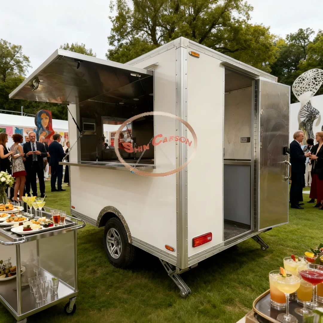 Commercial Kitchen Interior - Ticari Mobil Yiyecek Satış Treyleri Paslanmaz