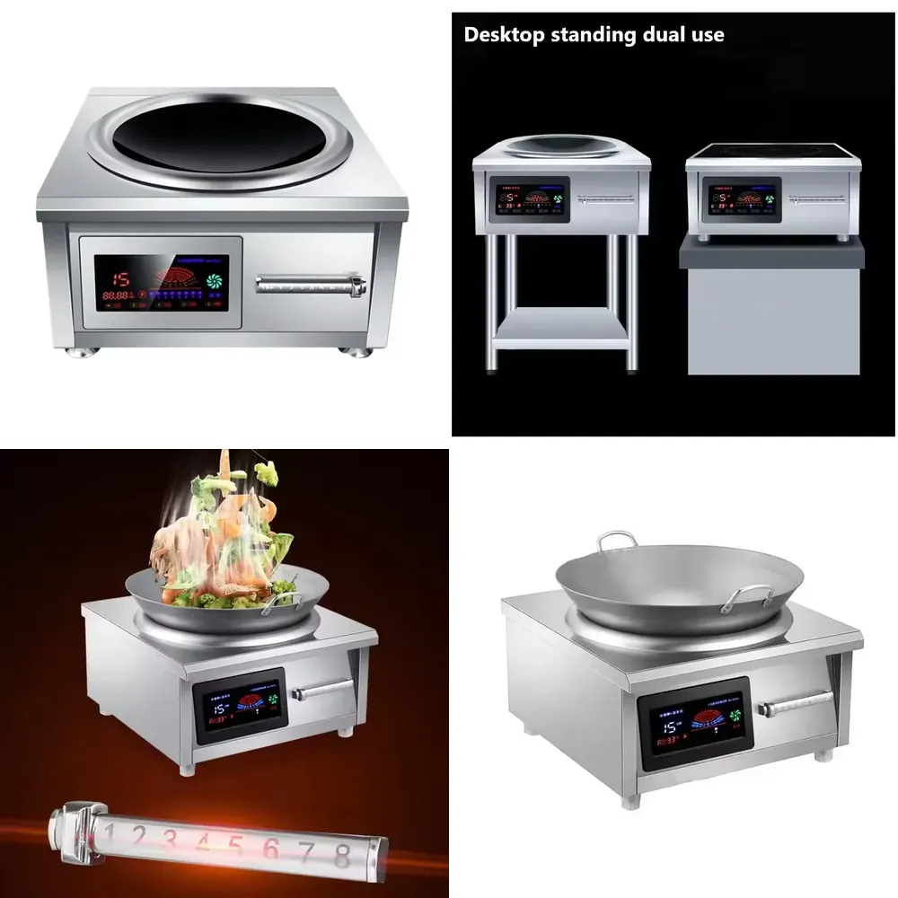 Commercial Kitchen Installation - 8000W Elektrikli Tekli Ocaklı Ticari Mutfak