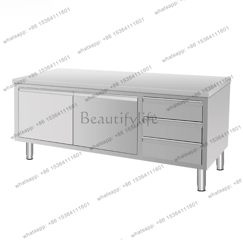 Commercial Kitchen Worktops - Paslanmaz Çelik Ticari Dolap Mutfak Tezgahı