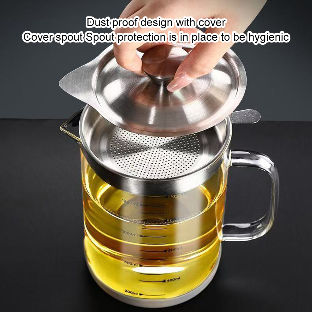 1L/1.5L Cam Yağ Filtresi Mutfa - Commercial Kitchen Oil Filter incelemesi ve fiyatı