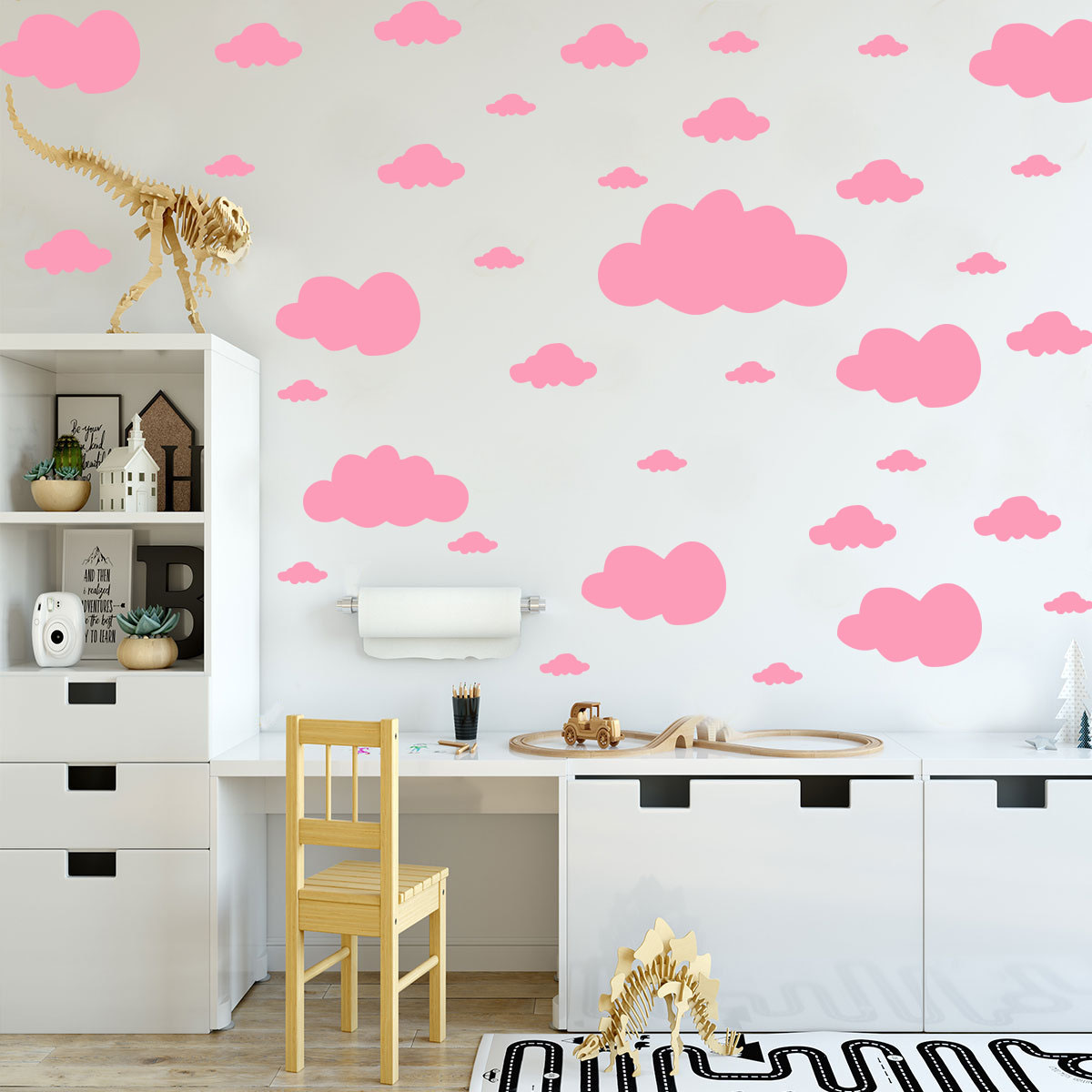68 adet DIY Bulutlar duvar çık - Commercial Kitchen Tiles incelemesi ve fiyatı