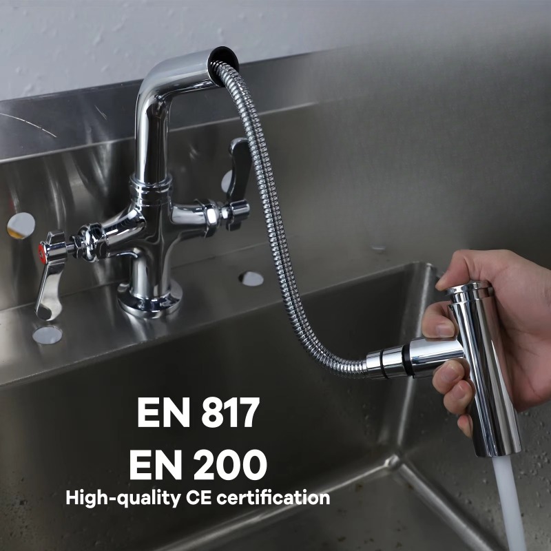 Yüksek Kaliteli Çift Kollu Tez - Commercial Quality Kitchen Faucet incelemesi ve fiyatı